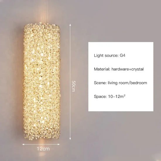 Voici Le Titre Transformé: Applique Murale En Cuivre Élégante Lumineuse Design Type-C-50Cm /