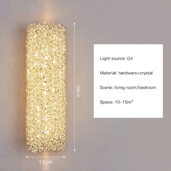 Voici Le Titre Transformé: Applique Murale En Cuivre Élégante Lumineuse Design Type-C-60Cm /