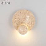 Voici Le Titre Transformé: Applique Murale En Pierre Zen Minimaliste Chambre