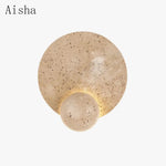 Voici Le Titre Transformé: Applique Murale En Pierre Zen Minimaliste Chambre