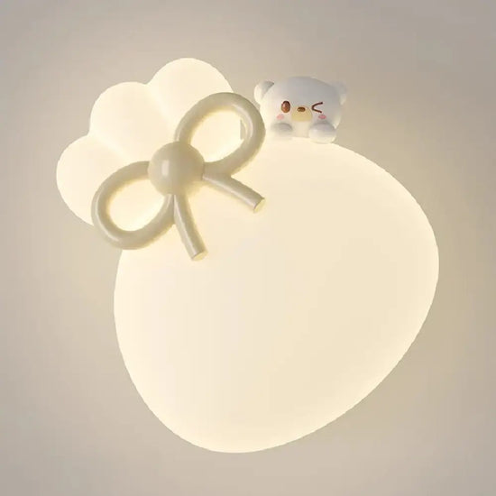 Voici Le Titre Transformé: Applique Murale Lapin Et Ours Lumineux Décoratif Chambre