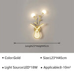 Voici Le Titre Transformé: Applique Murale Led Design Minimaliste Chic Chambre