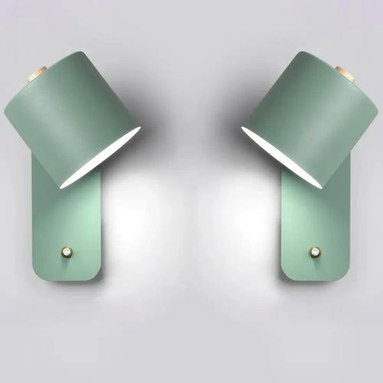 Voici Le Titre Transformé: Applique Murale Led Intérieur Design Lumineux Élégant 2 Verts Chambre
