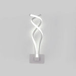 Voici Le Titre Transformé: Applique Murale Led Spirale Design Contemporain Élégant Blanc /