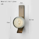 Voici Le Titre Transformé: Applique Murale Minimaliste Design Nordique Élégante Or Noir / 5000K