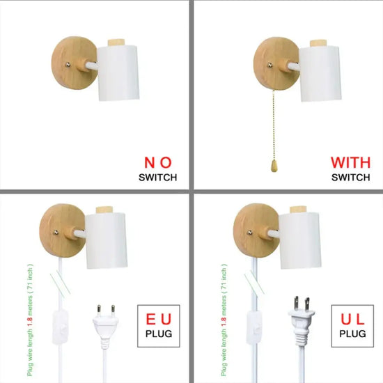 Voici Le Titre Transformé: Applique Murale Nordique Élégante Déco Luminaire Chambre