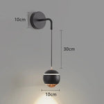 Voici Le Titre Transformé: Applique Murale Nordique Élégante Lumière Design Wd346-Noir /