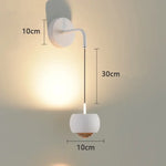 Voici Le Titre Transformé: Applique Murale Nordique Élégante Lumière Design Wd347-Blanc /