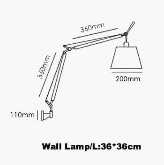 Voici Le Titre Transformé: Applique Murale Nordique Élégante Minimaliste Sophistiquée Chambre