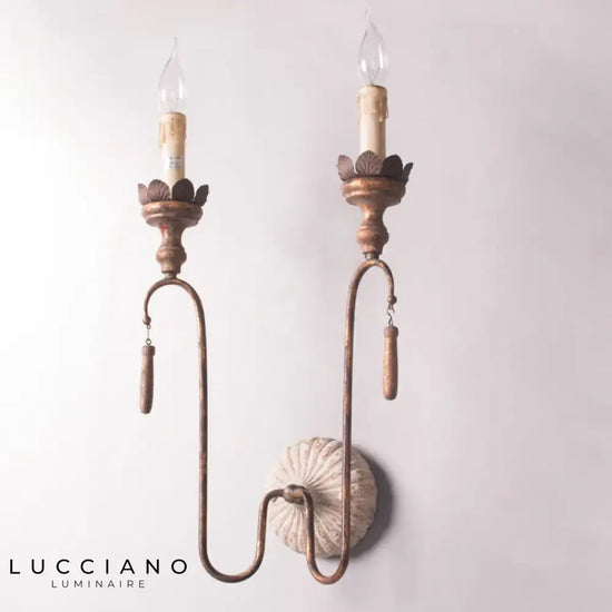 Voici Le Titre Transformé: Applique Murale Rétro Bois Vintage Campagne Chambre