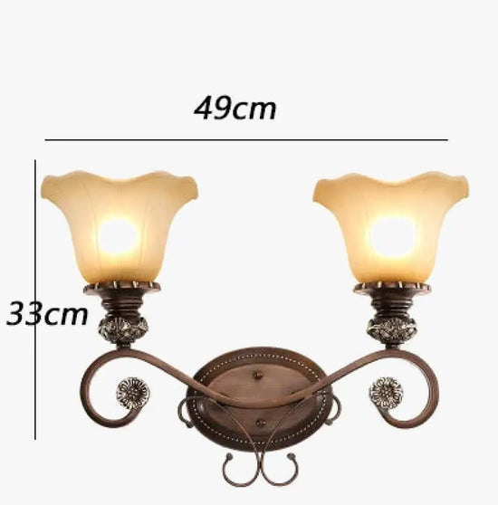 Voici Le Titre Transformé: Applique Murale Rétro Industrielle Déco Métal Vintage Chambre