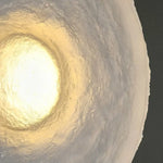 Voici Le Titre Transformé: Applique Murale Ronde Design Vintage Transparent Chic Chambre