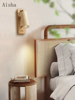 Voici Le Titre Transformé: Applique Murale Vintage Artisanale Naturelle Élégante Chambre