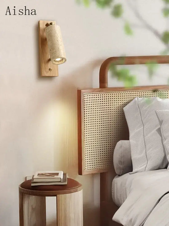 Voici Le Titre Transformé: Applique Murale Vintage Artisanale Naturelle Élégante Chambre