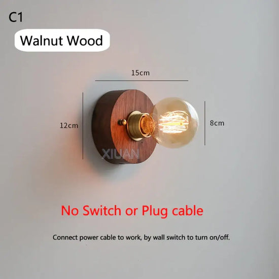 Voici Le Titre Transformé: Applique Murale Vintage Industrielle Déco Rustique C1 / Lumière