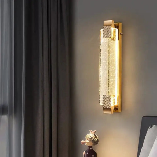 Voici Ma Proposition: Applique Murale En Cristal Élégante Et Lumineuse Chambre