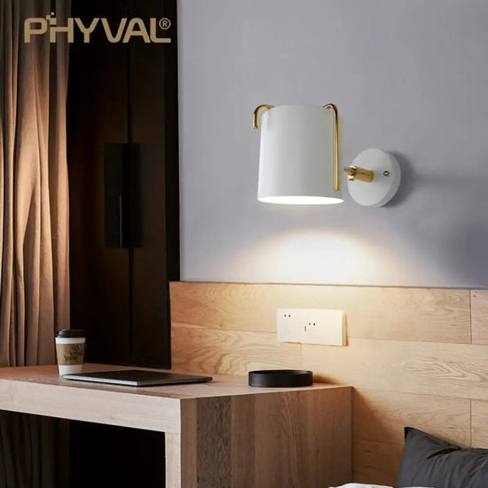 Voici Ma Proposition: Applique Murale En Fer Design Élégant Minimaliste Chambre