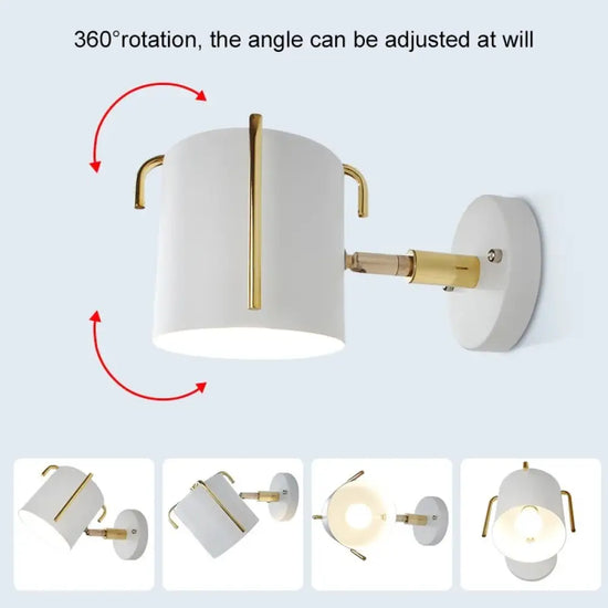 Voici Ma Proposition: Applique Murale En Fer Design Élégant Minimaliste Chambre