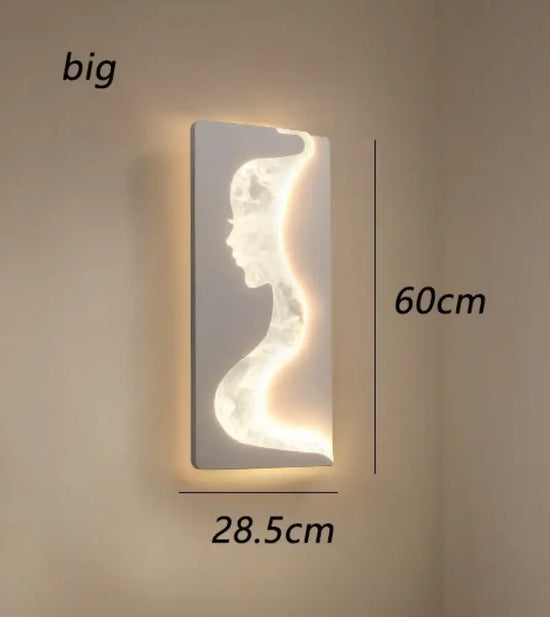 Voici Ma Proposition: Applique Murale Led Nuage Déco Tendance Lumineux B-Grand / Blanc Froid