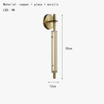 Voici Ma Proposition: Applique Murale Minimaliste Cuivrée Design Contemporain Élégant Chambre