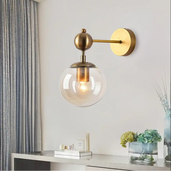 Voici Ma Proposition: Applique Murale Rétro Dorée Design Et Chic Chambre