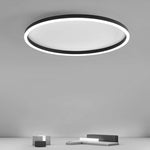 Plafonnier LED Circulaire au Design Nordique Minimaliste