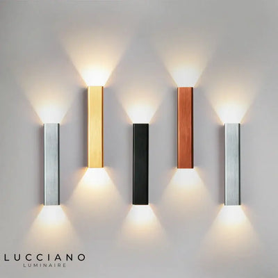 12W 18W LED da parete design contemporaneo
