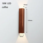 12W 18W Led Murale Design Contemporain Corps De Café / Blanc Chaud (2700-3500K) Applique Chambre