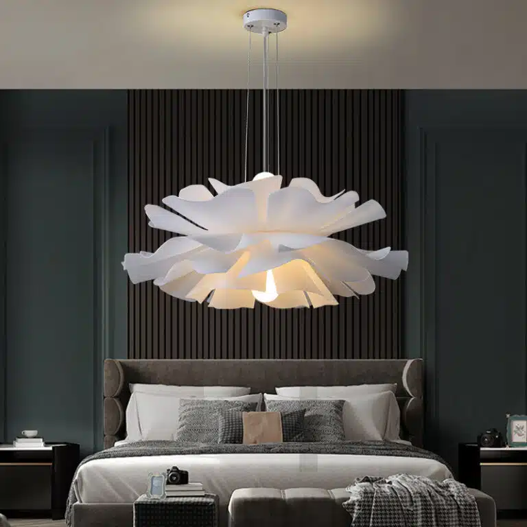 Plafonnier LED nordique en forme de pétale | Plafonnier chambre & salon moderne