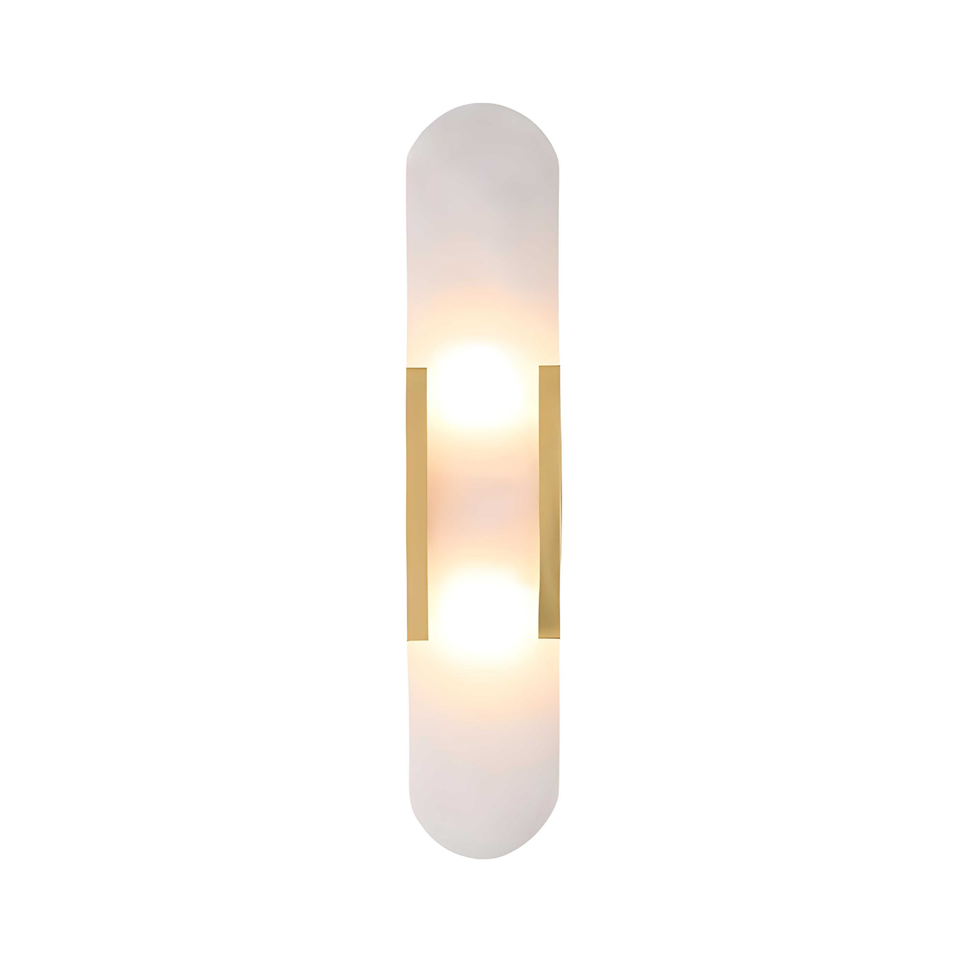 Applique murale LED en marbre albâtre nordique 1 lumière