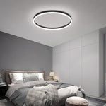 Plafonnier LED Circulaire au Design Nordique Minimaliste