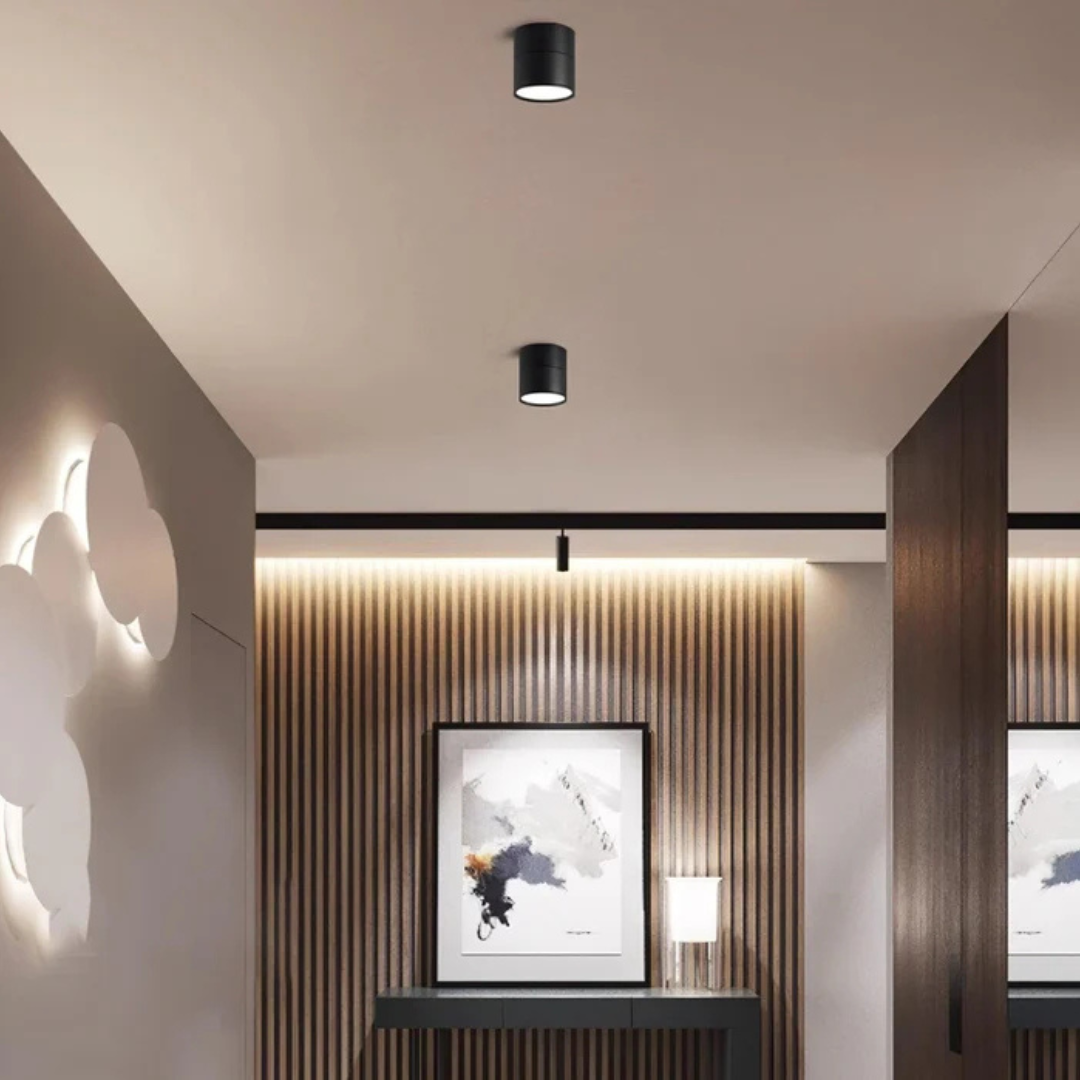 Plafonnier LED moderne réglable à une lumière