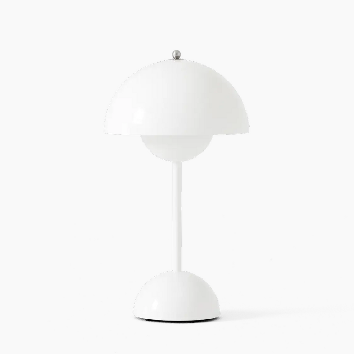 Lampe de table LED sans fil moderne à dôme à une lumière