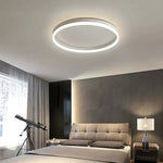 Plafonnier LED Circulaire au Design Nordique Minimaliste