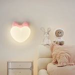 Applique Mural Rose Enfant Fille