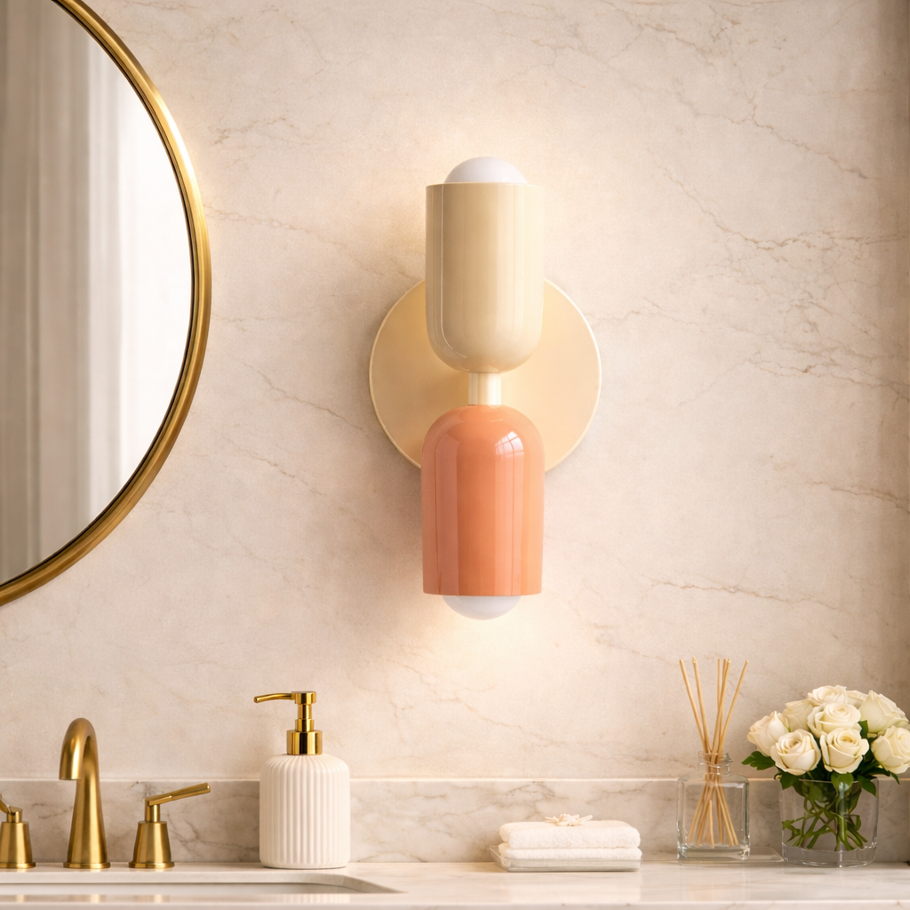 Applique murale scandinave LED salle de bain