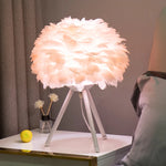 Lampe de chevet Plumes Douce