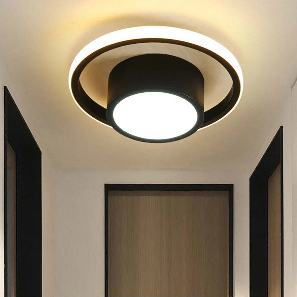 Lustre LED design contemporain épuré