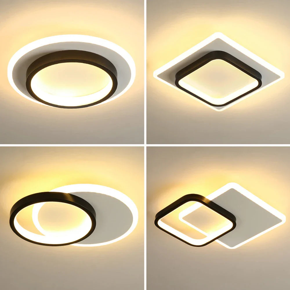 Plafonnier LED Design Élégant