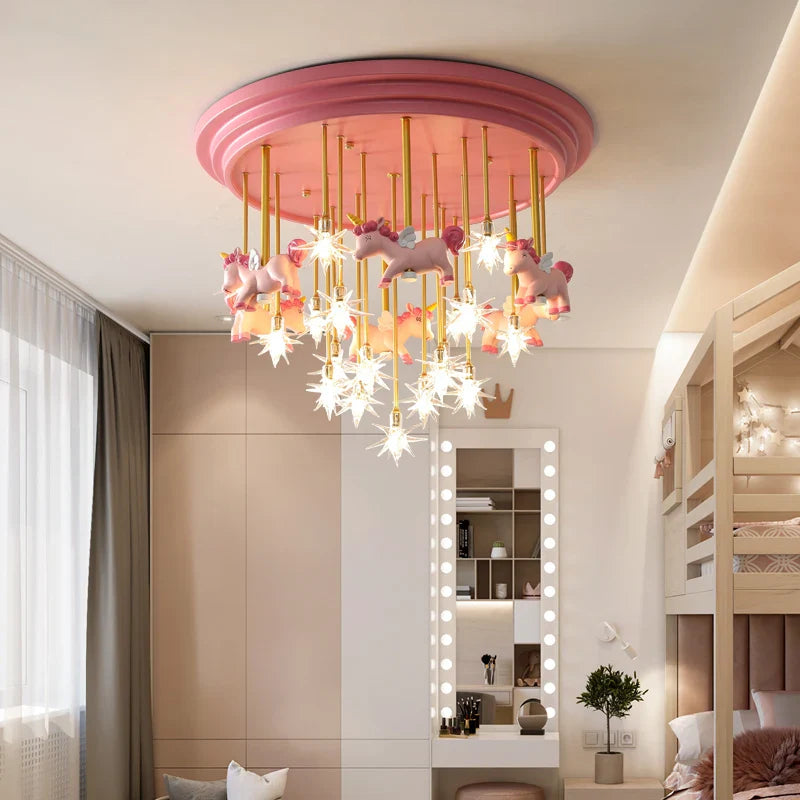 Lustre LED Romantique : Éclat Raffiné