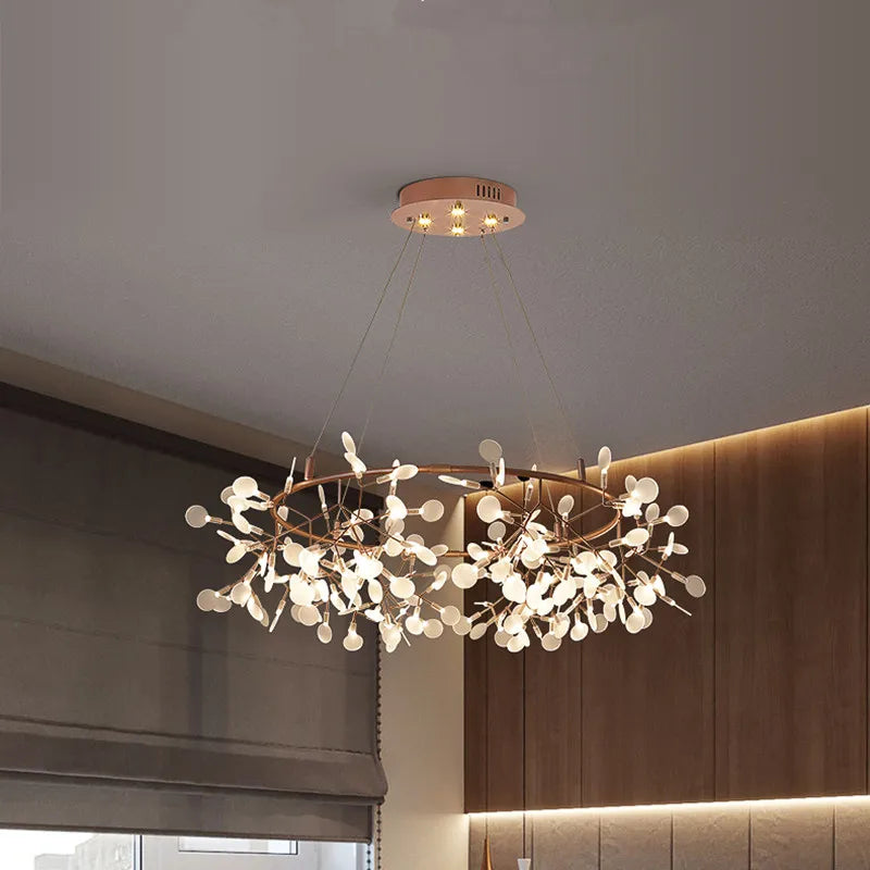 lustre nordique moderne design créatif pour restaurants et salons