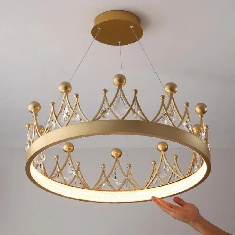 Lustre Chic Transparent Moderne