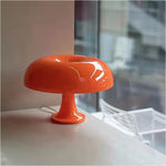 Lampe de chevet Vintage Champignon Orange