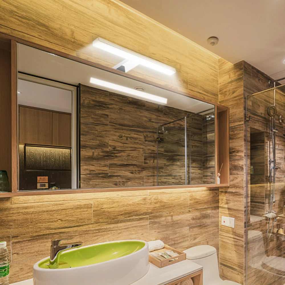 APPLIQUE MURALE SALLE DE BAIN ALUMINIUM 12W IP44