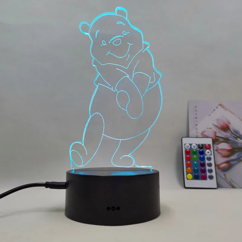 Lampe veilleuse led ourson Winnie