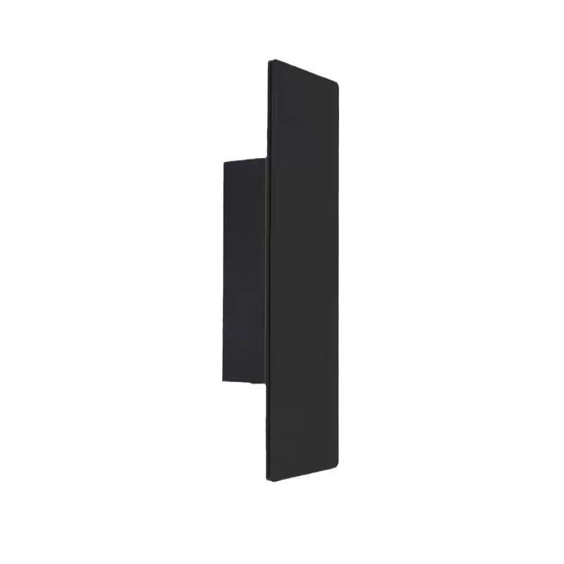 Lampe applique murale extérieure LED moderne rectangulaire 2 lumières