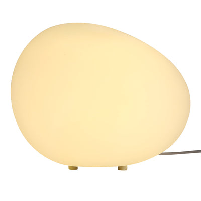 Lampe de table LED en forme de pierre nordique, une lumière