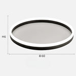 Plafonnier LED Circulaire au Design Nordique Minimaliste