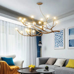 Lustre branche suspendue