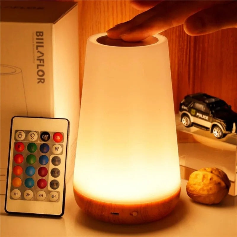 Lampe de chevet USB Tactile Conne